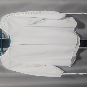 Zac & Rachel white top